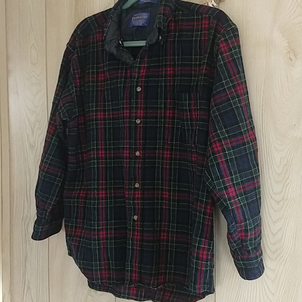 Pendleton 100% Wool Shirt - Alison Tartan Sz L